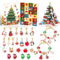 Christmas DIY Jewelry & Craft Advent Calendar(M-29,20*17*1.3cm) V1132-SDLW1-M-29