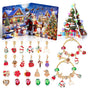 Christmas DIY Jewelry & Craft Advent Calendar(M-30,20*17*1.3cm) V1132-SDLW1-M-30