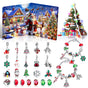 Christmas DIY Jewelry & Craft Advent Calendar(M-31,20*17*1.3cm) V1132-SDLW1-M-31