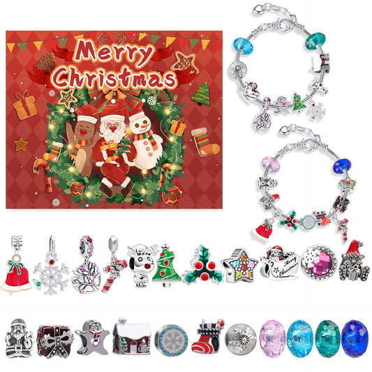 Christmas DIY Jewelry & Craft Advent Calendar(Christmas reindeer,20*17*1.1) V1132-SDLW1-REINDEER