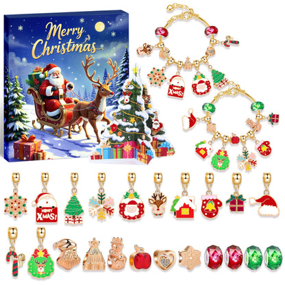 Christmas DIY Jewelry & Craft Advent Calendar( YD-08,20*17*1.3cm) V1132-SDLW1-YD-08