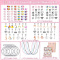 Christmas DIY Jewelry & Craft Advent Calendar(YD-132pcs,16*11*5cm) V1132-SDLW1-YD-132PCS