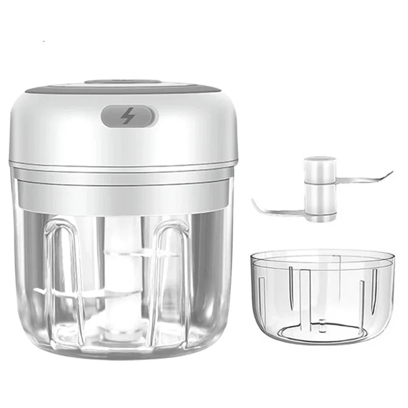 NNEOBA Mini Electric Meat Grinder and Garlic Crusher V1142-1005005685038626-D