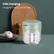 NNEOBA Mini Electric Meat Grinder and Garlic Crusher V1142-1005005685038626-D