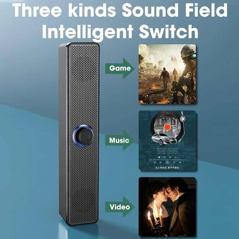 NNEOBA PC Soundbar Wired Speaker V1142-1005006415439400-C