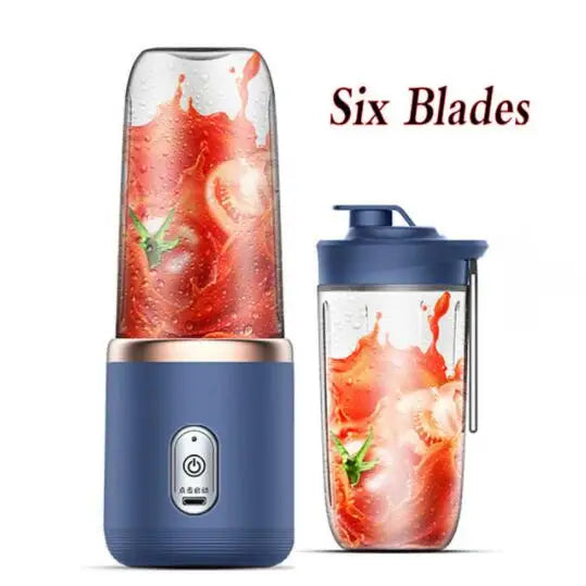 Portable Electric Fruit Juice Blender V1142-1005006814810598-D