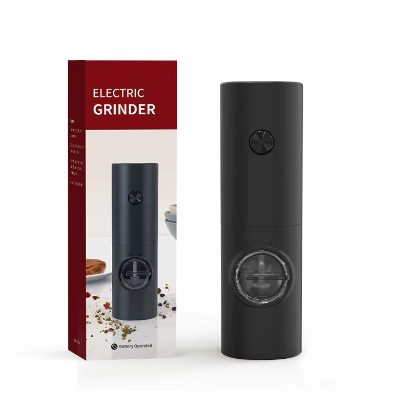 NNEOBA Electric Automatic Pepper and Salt Grinder with LED Light(1pc) V1142-1005007014379441-4