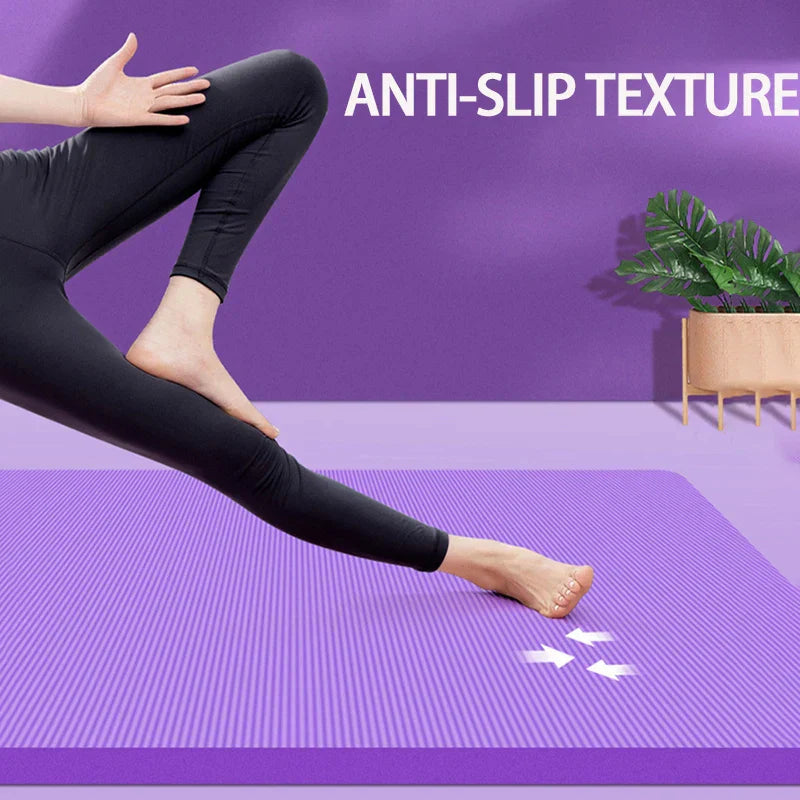Thickened Anti-Slip Yoga Mat Exercise Pilates Foam Mat V1142-LP000843