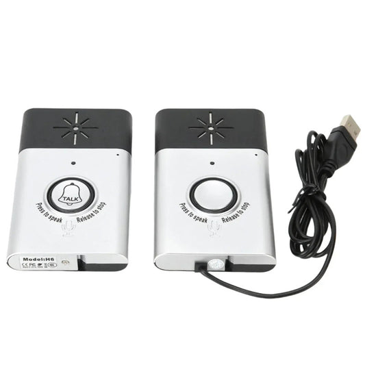 2-Way Voice Intercom Wireless Doorbell System V1142-LP1005005034966253