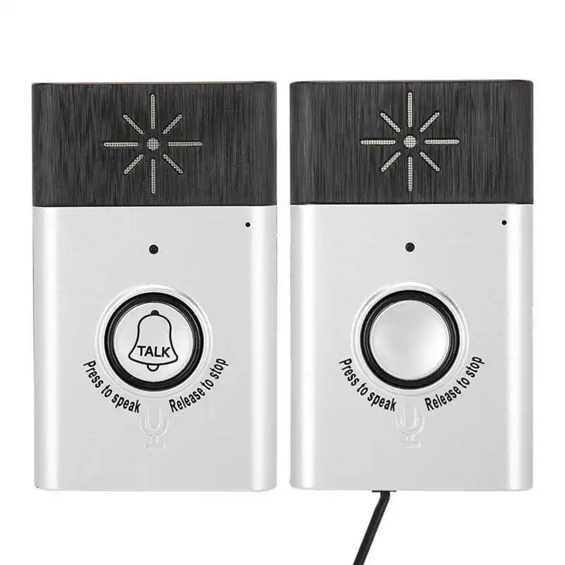 2-Way Voice Intercom Wireless Doorbell System V1142-LP1005005034966253