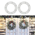 Metal Wreath Round Iron Ring For Christmas V1142-LP1005005037927665
