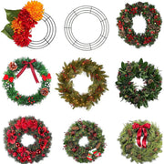 Metal Wreath Round Iron Ring For Christmas V1142-LP1005005037927665