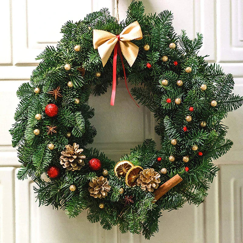 Metal Wreath Round Iron Ring For Christmas V1142-LP1005005037927665