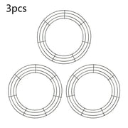 Metal Wreath Round Iron Ring For Christmas V1142-LP1005005037927665