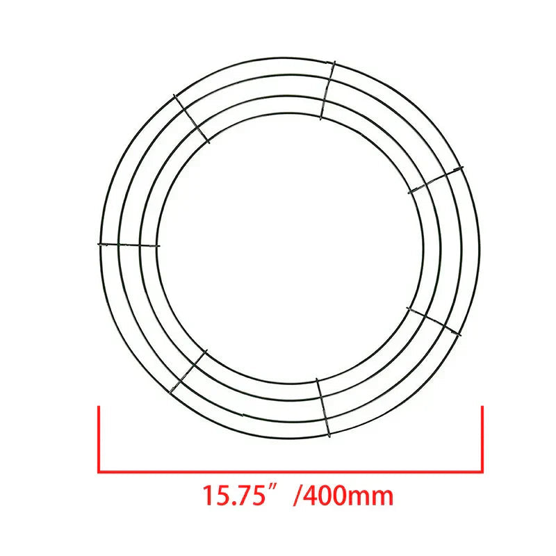 Metal Wreath Round Iron Ring For Christmas V1142-LP1005005037927665