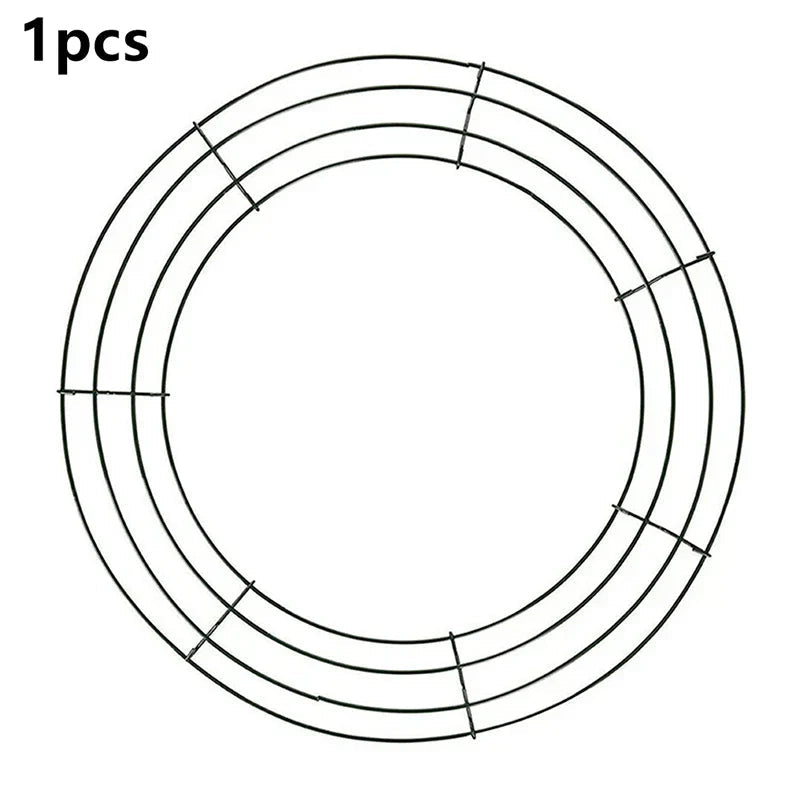 Metal Wreath Round Iron Ring For Christmas V1142-LP1005005037927665