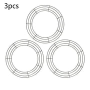 Metal Wreath Round Iron Ring For Christmas V1142-LP1005005037927665