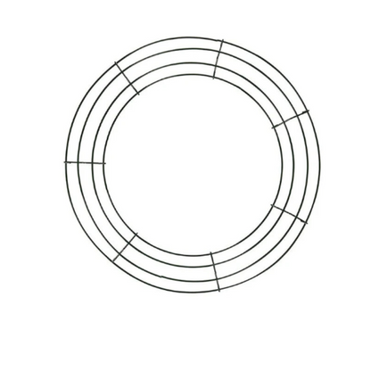 Metal Wreath Round Iron Ring For Christmas V1142-LP1005005037927665