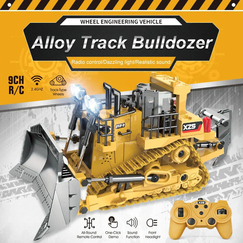 Rc Buldozer Toy Truck For Kids V1142-LP1005005068171735