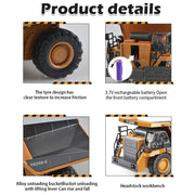 Rc Alloy Dump Truck Engineering Vehicle For Boys V1142-LP1005005167266435