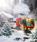 RC Track Train Set with Steam Effect V1142-LP1005005826098581