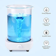 Mini Magnetic Stirrer 4000RPM Portable Mixer White V1142-LP1005005934621109