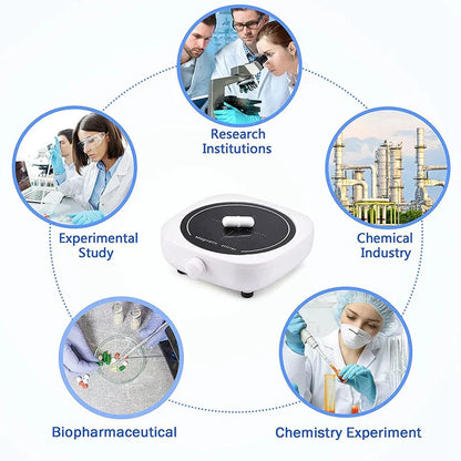 Mini Magnetic Stirrer 4000RPM Portable Mixer White V1142-LP1005005934621109