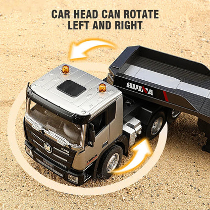Rc Flat Truck 9-Channel Alloy Remote Control Trailer V1142-LP1005006068999566