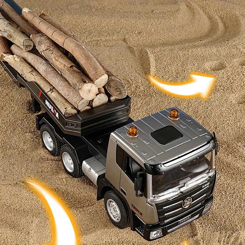 Rc Flat Truck 9-Channel Alloy Remote Control Trailer V1142-LP1005006068999566