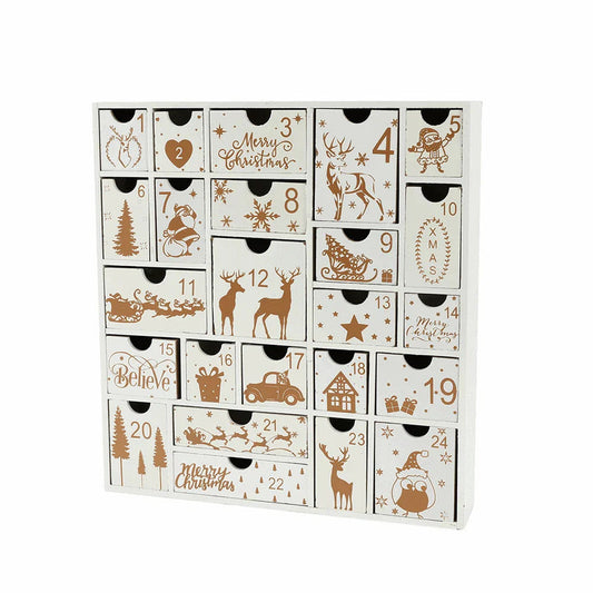 Christmas Wooden Advent Calendar With 24 Drawers V1142-LP1005006166502203