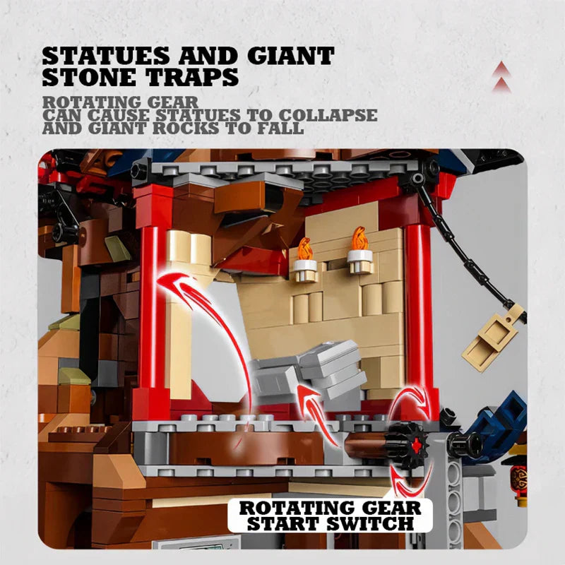 Dragon Energy Temple Building Blocks Model Set V1142-LP1005006199389891