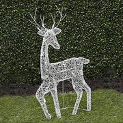 Lighted Christmas Deer Reindeer Family With Led Lights V1142-LP1005006211147958
