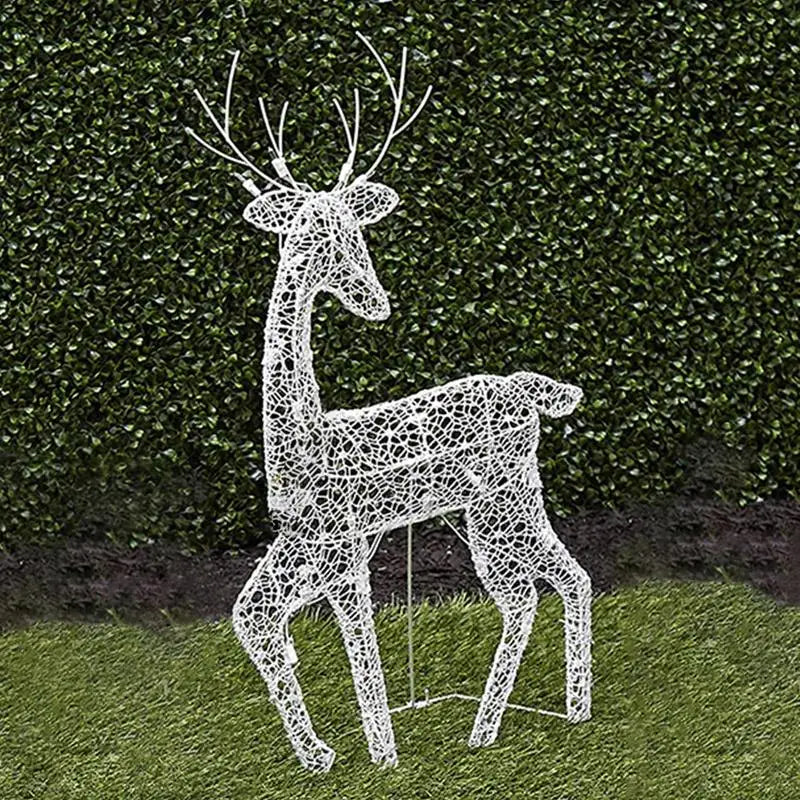 Lighted Christmas Deer Reindeer Family With Led Lights V1142-LP1005006211147958