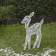 Lighted Christmas Deer Reindeer Family With Led Lights V1142-LP1005006211147958
