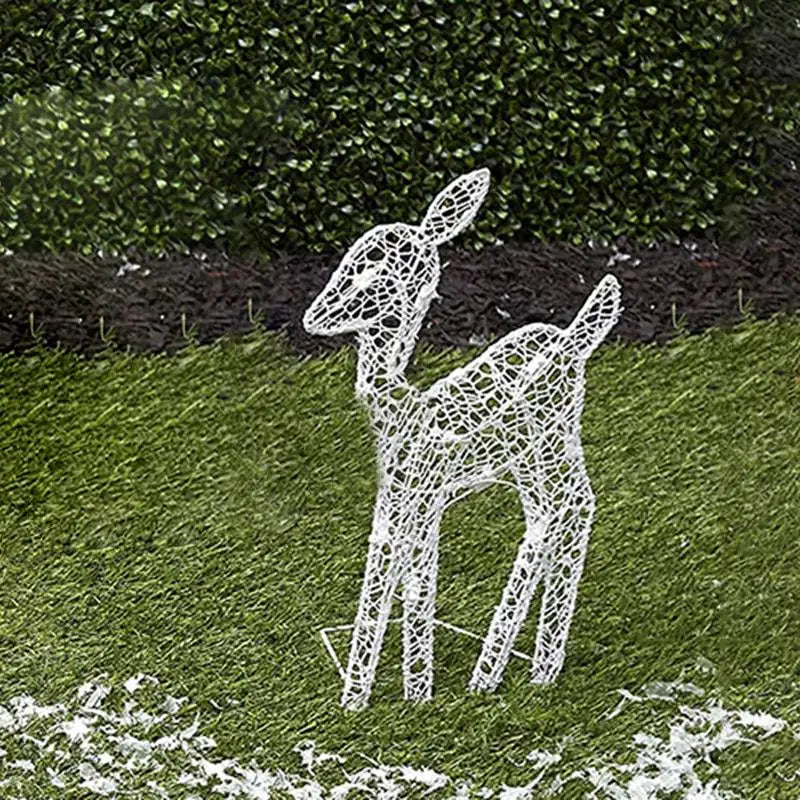 Lighted Christmas Deer Reindeer Family With Led Lights V1142-LP1005006211147958