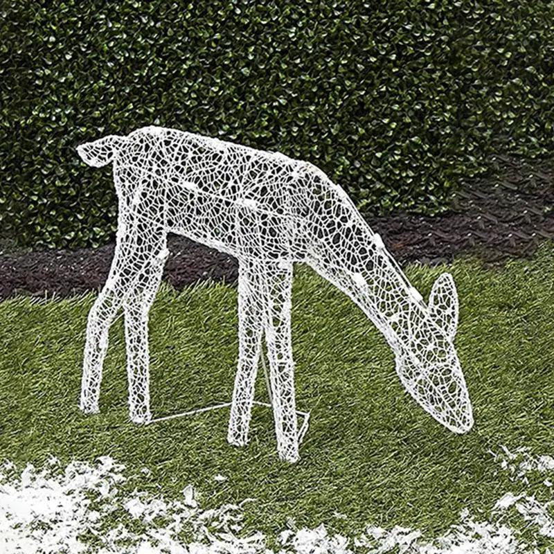 Lighted Christmas Deer Reindeer Family With Led Lights V1142-LP1005006211147958