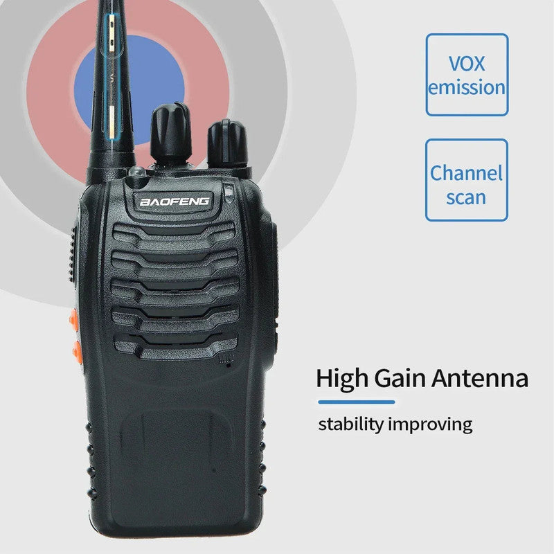 V2 Walkie Talkie Long Range Radio (2PCS BF-888S) V1142-LP1005006217078026