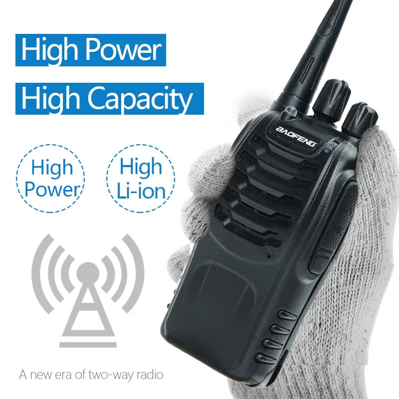 V2 Walkie Talkie Long Range Radio (2PCS BF-888S) V1142-LP1005006217078026