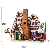Santa Claus Gingerbread House Building Blocks V1142-LP1005006282452081