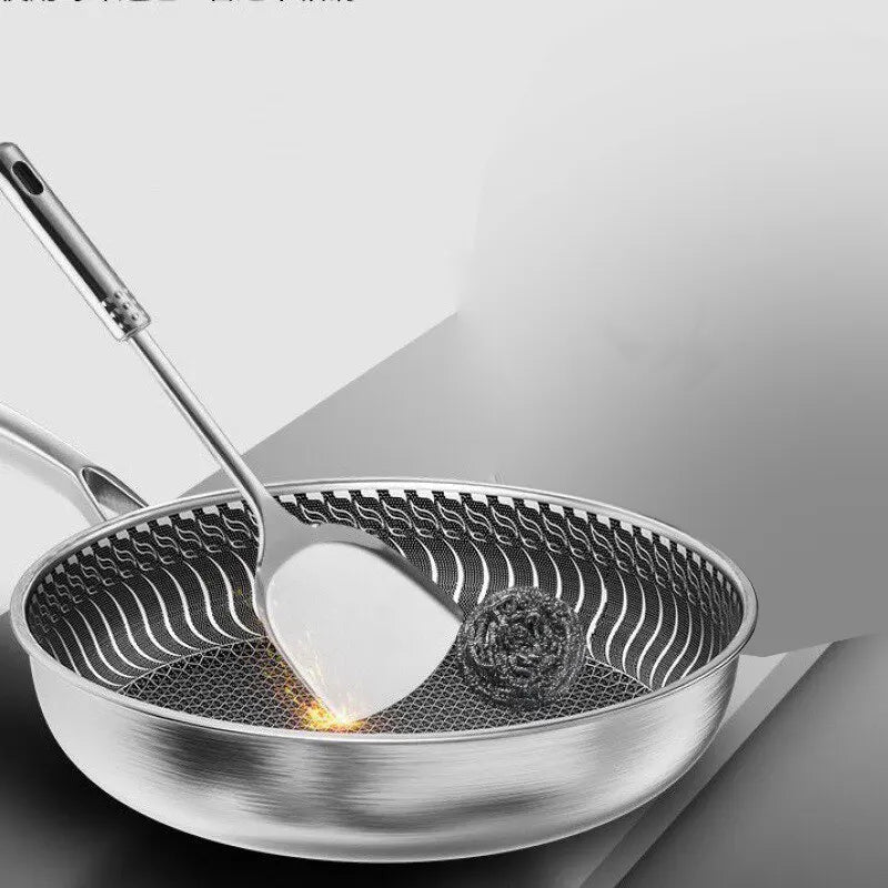 Tri-Ply 316 Frying Pan 32cm Double-Sided V1142-LP1005006783060325