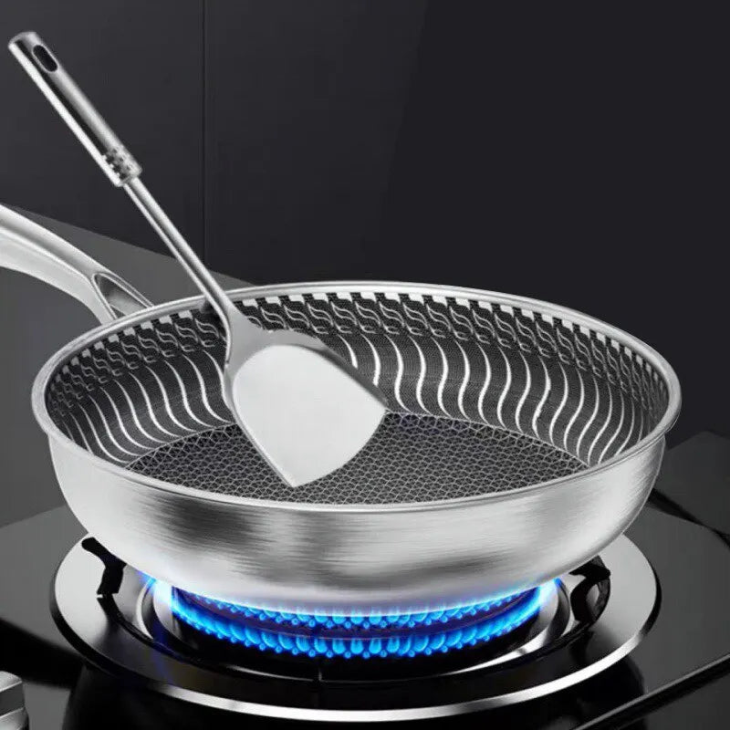 Tri-Ply 316 Frying Pan 32cm Double-Sided V1142-LP1005006783060325