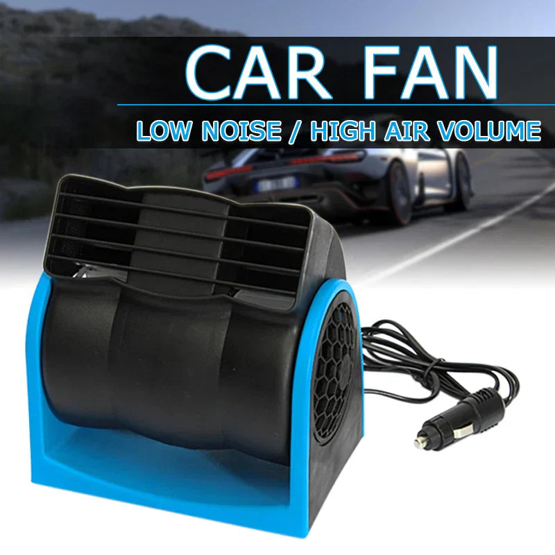 12V Adjustable Car Air Conditioning Fan Dual Speed V1142-LP1005006948628665