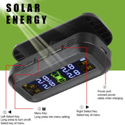 Wireless Tire Pressure Monitoring Solar And USB Charging V1142-LP1005006966438234