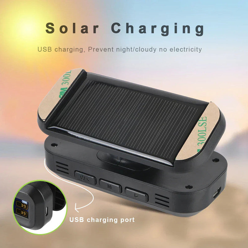 Wireless Tire Pressure Monitoring Solar And USB Charging V1142-LP1005006966438234