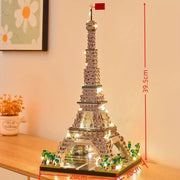 LED Eiffel Tower Micro Mini Building Blocks Set V1142-LP1005006981737118