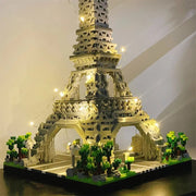 LED Eiffel Tower Micro Mini Building Blocks Set V1142-LP1005006981737118