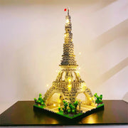 LED Eiffel Tower Micro Mini Building Blocks Set V1142-LP1005006981737118