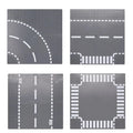 City Road Baseplate Block For Kids Diy Building V1142-LP1005007010352512