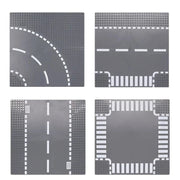 City Road Baseplate Block For Kids Diy Building V1142-LP1005007010352512