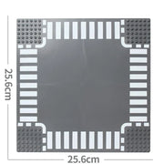City Road Baseplate Block For Kids Diy Building V1142-LP1005007010352512